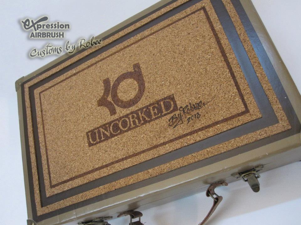 Nike Kd V Un Corked Customs By Expression Airbrush 12