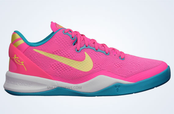 Nike Kobe 8 Pink Teal