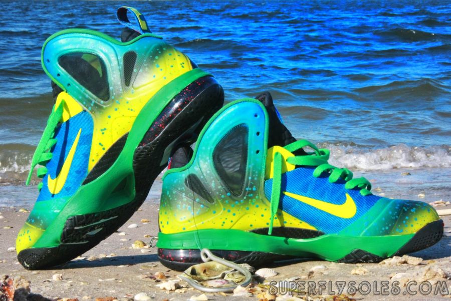 Nike Lebron 9 Elite Mahi Mahi Customs 02