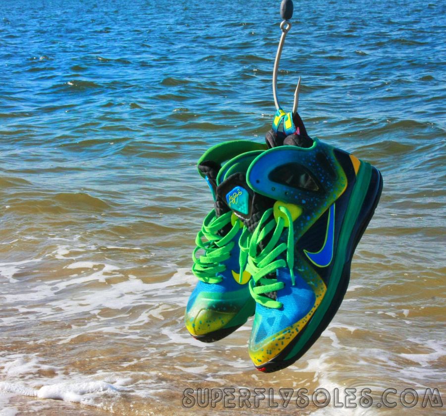 Nike Lebron 9 Elite Mahi Mahi Customs 03