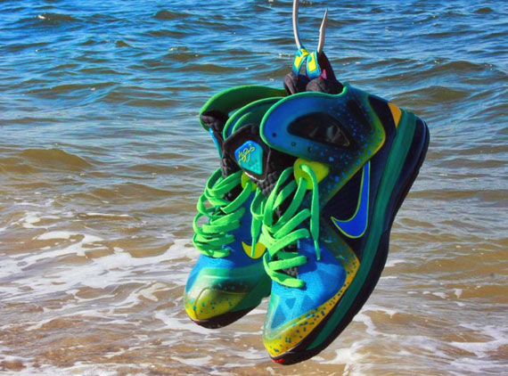 Nike Lebron 9 Elite Mahi Mahi Customs