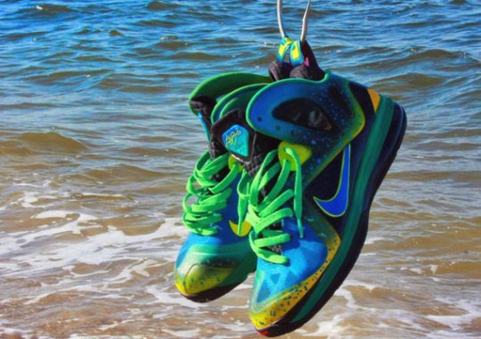 Nike LeBron 9 Elite “Mahi Mahi” Customs by Twizz