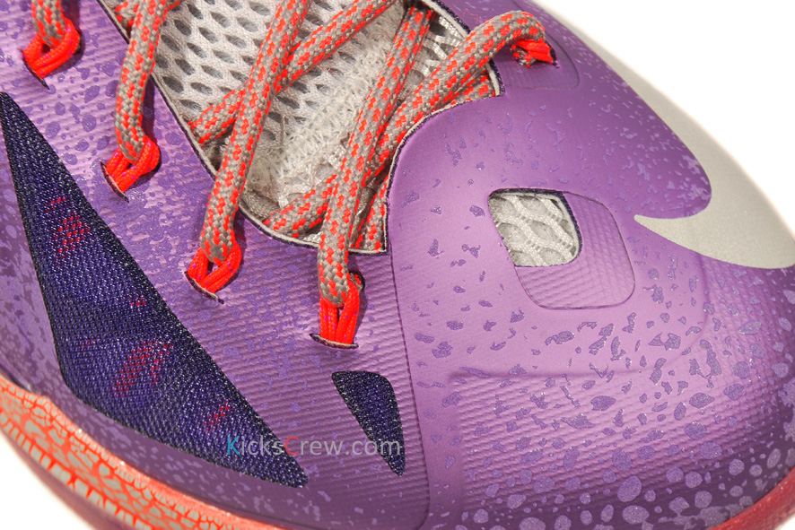 Nike Lebron X As Laser Purple Strata Grey Total Crimson 06
