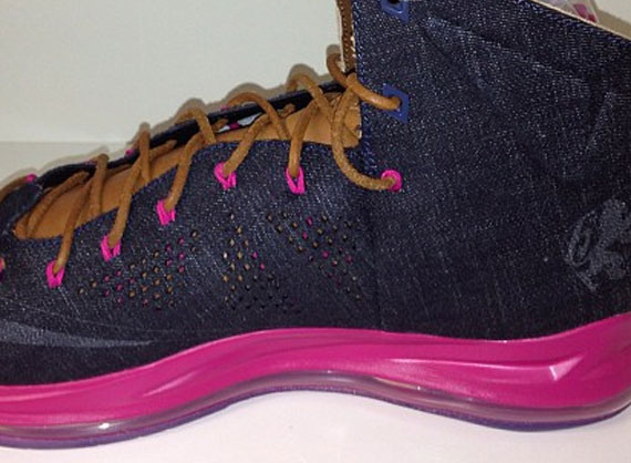 Nike Lebron X Denim Pink 1