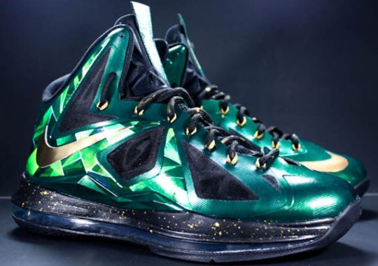 Nike LeBron X “Emerald” Customs by Diversitile