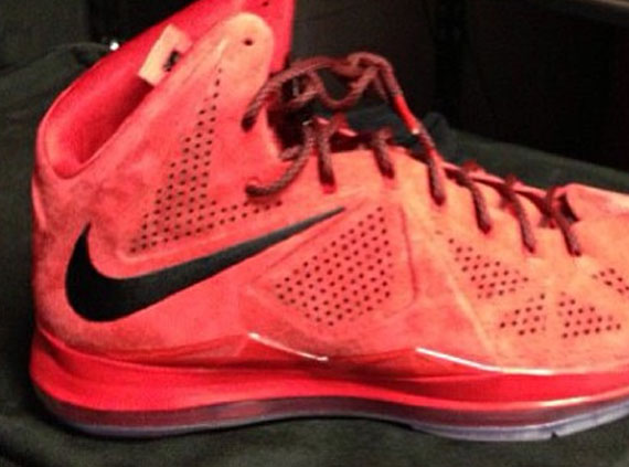 Nike LeBron X “Infrared” PE