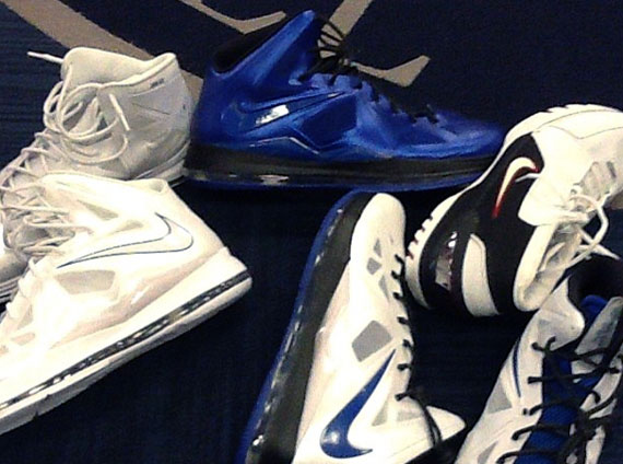 Nike LeBron X Mason Plumlee Duke PE’s