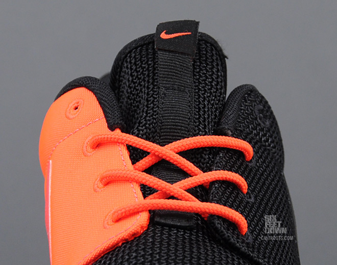 Nike Roshe Run Black Total Crimson 05