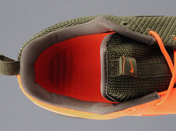 Nike Roshe Run Split Squadron Green Total Orange