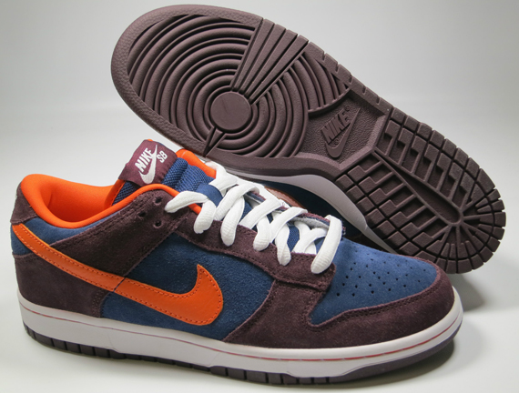 Nike Sb Dunk Low Brown Navy Orange Sample 1