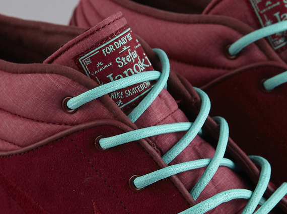 Nike Sb Janoski Mid Team Red Team Red Crystal Mint 5