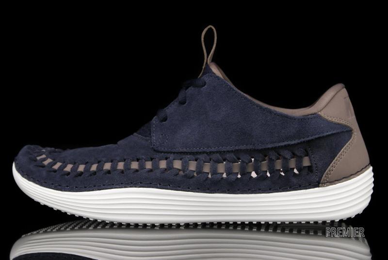 Nike Solarsoft Moccasin Premium Woven Dark Obsidian 06