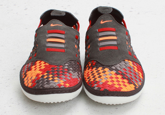 Nike Solarsoft Rache Woven Midnight Fog Total Orange 5