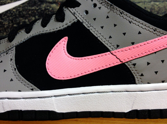 Nike WMNS Dunk Low Skinny - Black - Grey - Pink