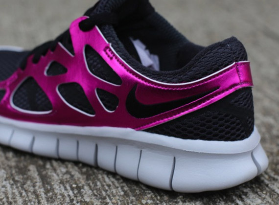 Nike WMNS Free Run+ 2 PRM EXT - Black - Rave Pink