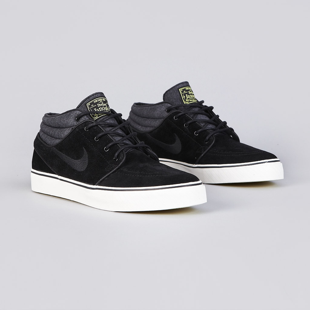 Nike Zoom Stefan Janoski Black Electric Yellow 2