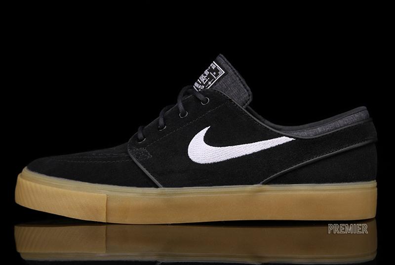 Nike Zoom Stefan Janoski Black White Gum 1