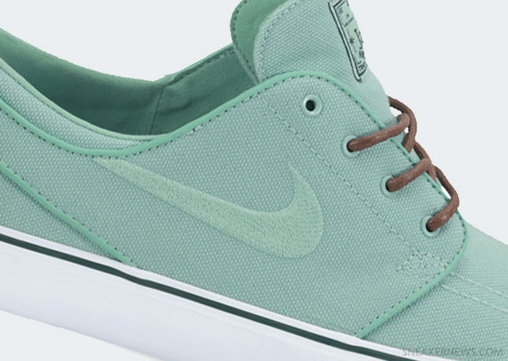 Nike Zoom Stefan Janoski Crystal Mint Atomic Teal Field Brown