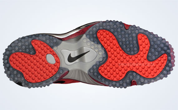 Nike Zoom Turf Jet 97 Challenge Red Black 1