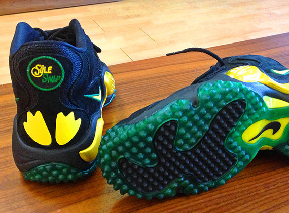 Nike Zoom Turf Jet ’97 “Oregon Ducks” Customs by Sole Swap