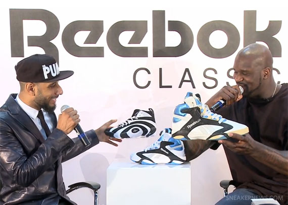 Shaq & Swizz Beatz Discuss Reebok Shaq Retros @ Project Las Vegas