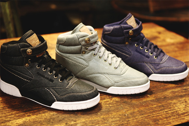 Reebok Ex O Fit Hi Denim Pack 5