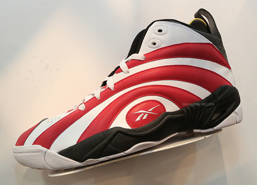 Reebok Shaqnosis White Red Black Yellow