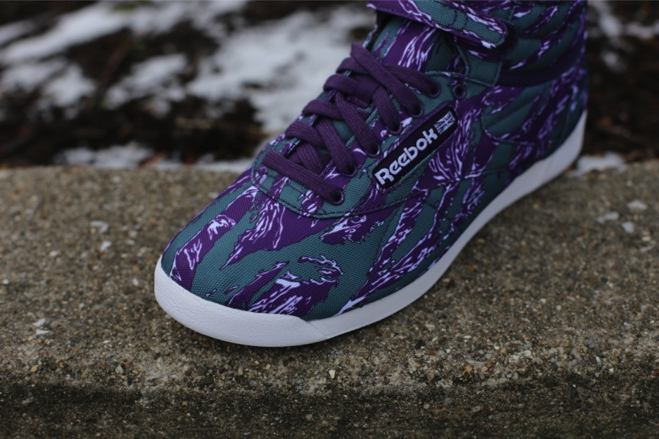 Reebok Womens Freestyle Hi Int R12 Tiger Camo 4