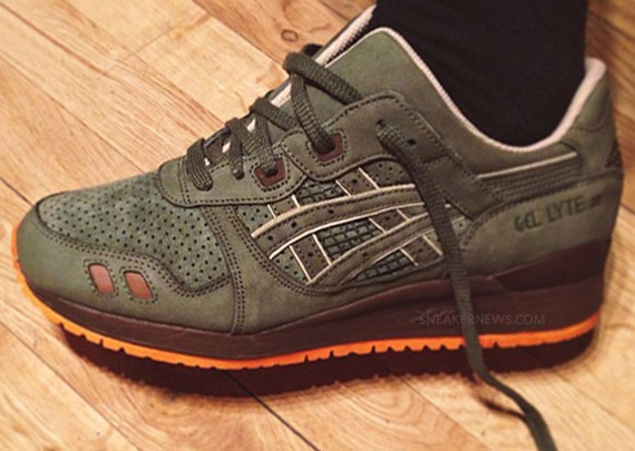 Ronnie Fieg X Asics Gel Lyte Iii Mossad Sample