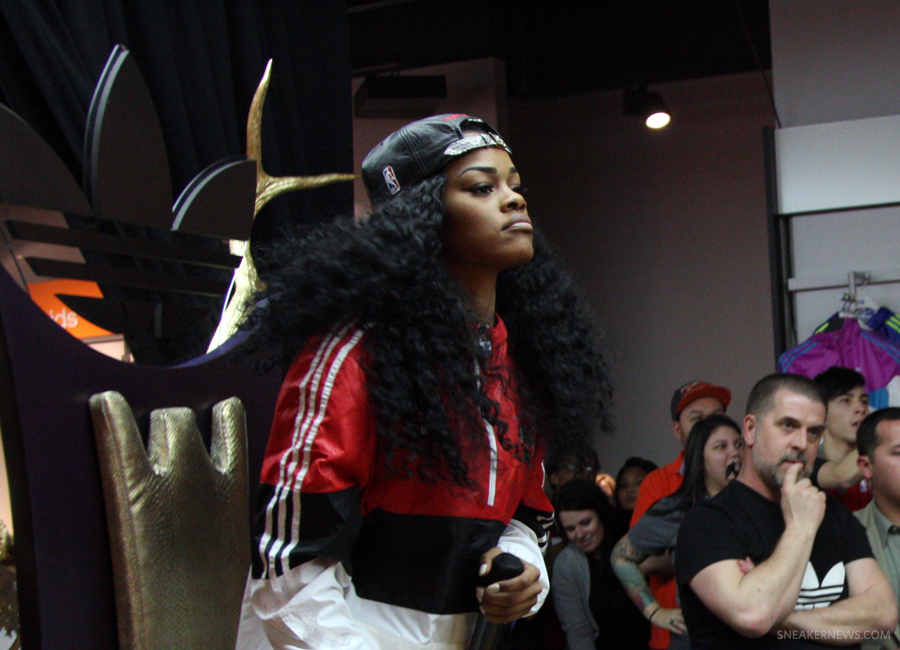 Teyana Taylor Adidas Harlem Glc Release Event 12