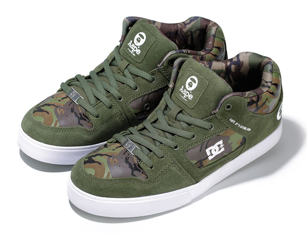 Aape By A Bathing Ape Dc Shoes Radar Slim Camo 02