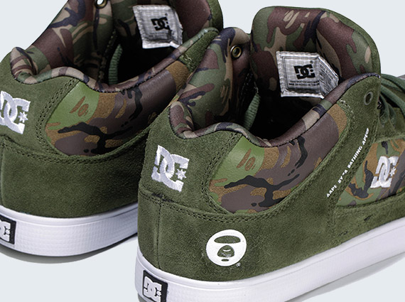 AAPE by A Bathing Ape x DC Shoes Radar Slim "Camo"