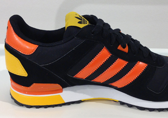 adidas Originals ZX 700 - Black - Orange - Yellow