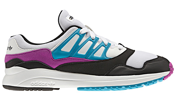 Adidas Torsion Allegra Womens Grey Pink Blue Yellow 3