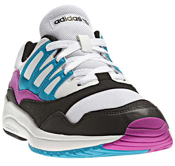 Adidas Torsion Allegra Womens Grey Pink Blue Yellow 4