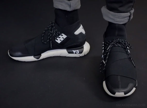 adidas Y-3 Qasa - Black - White