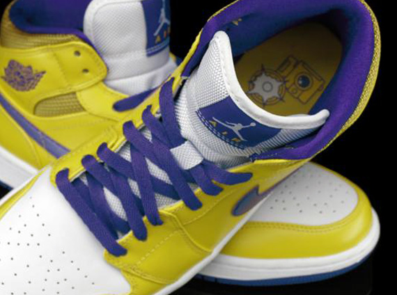 Air Jordan 1 Mid Lakers Available