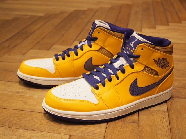 Air Jordan 1 Rivalry Pack Lakers 1