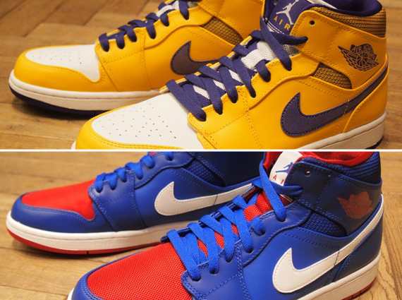 Air Jordan 1 Mid "Rivalry Pack"