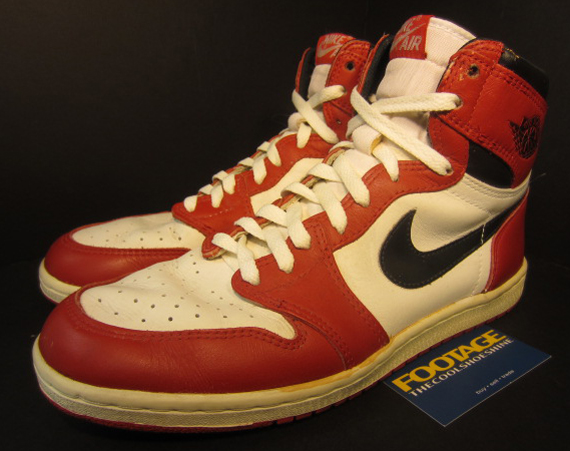 Air Jordan 1 Vntg White Red