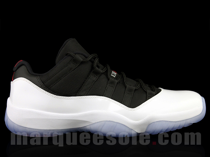 Air Jordan 11 Low White Black Red 2013 007