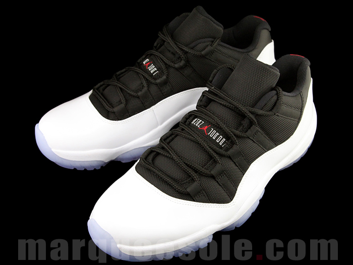 Air Jordan 11 Low White Black Red 2013 008