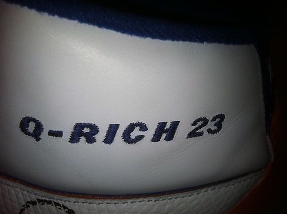 Air Jordan Ii Quentin Richardson Game Worn Autographed Knicks Pe 03