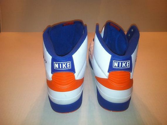 Air Jordan Ii Quentin Richardson Game Worn Autographed Knicks Pe 05