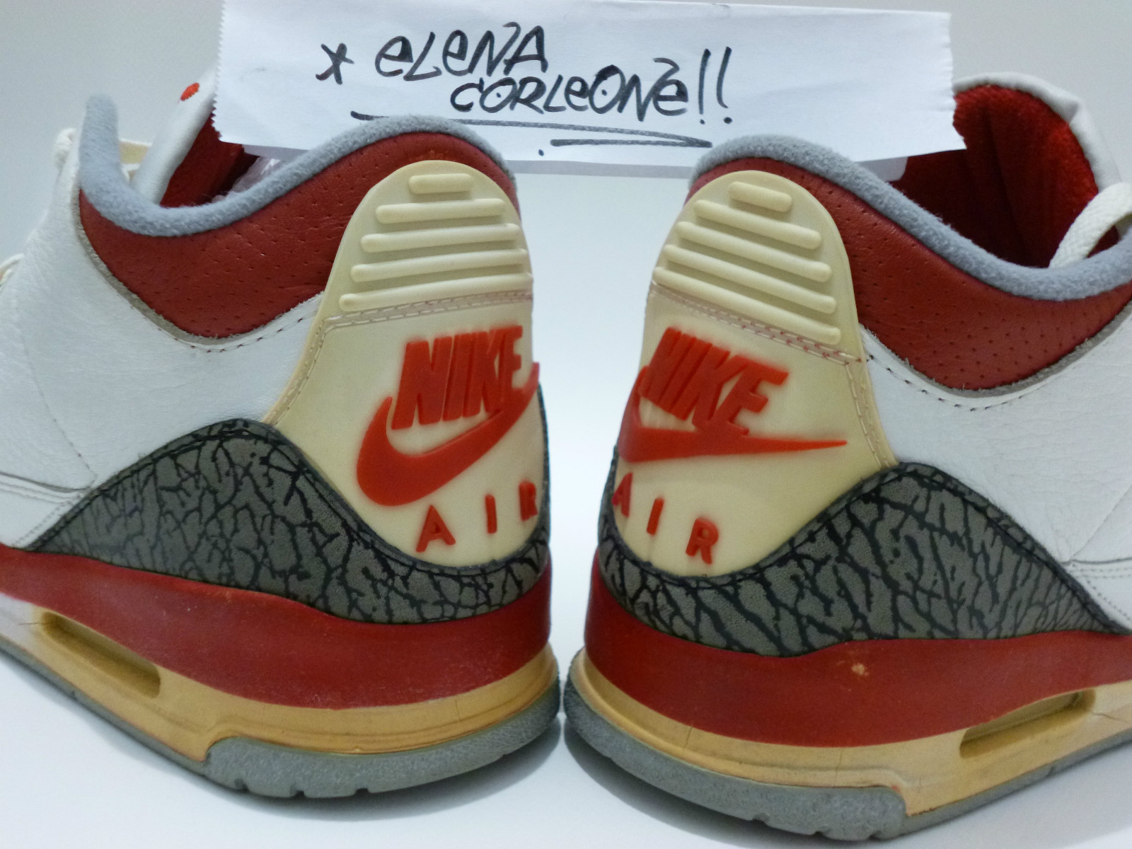 Air Jordan Iii Fire Red Og Pair On Ebay 04