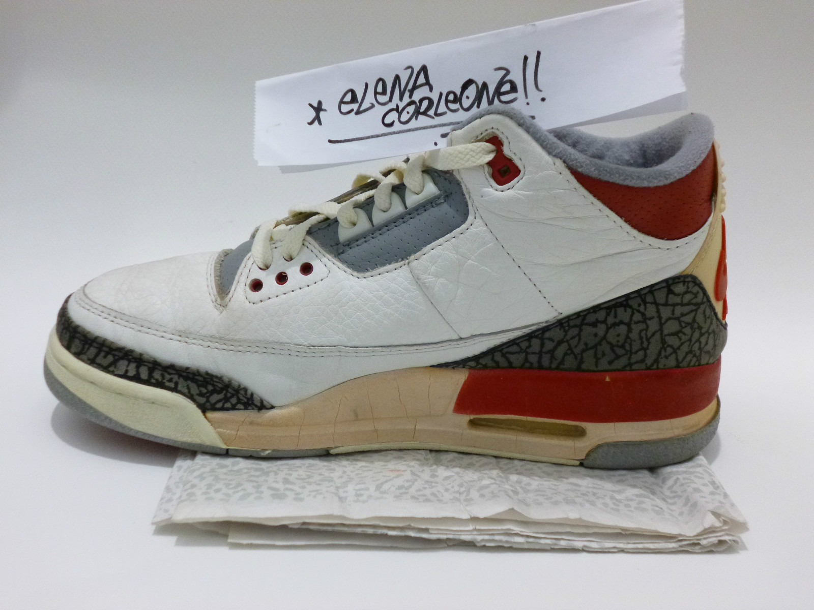 Air Jordan Iii Fire Red Og Pair On Ebay 08