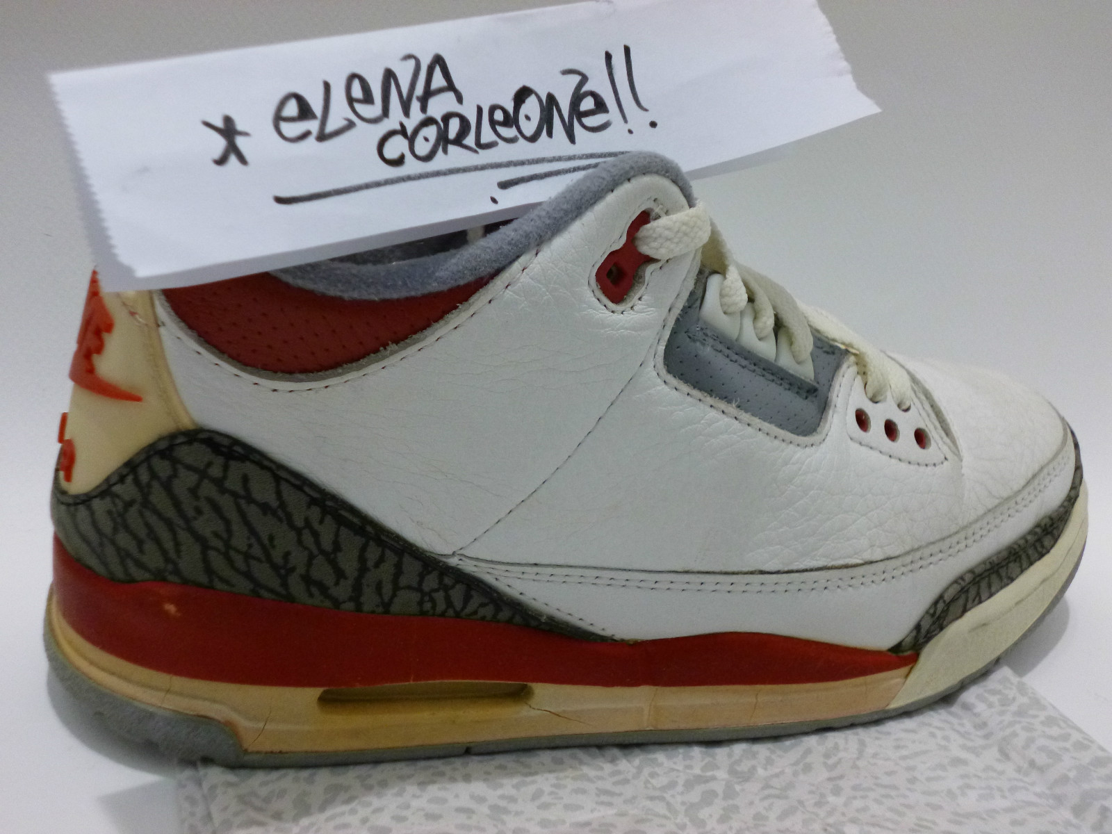 Air Jordan Iii Fire Red Og Pair On Ebay 09