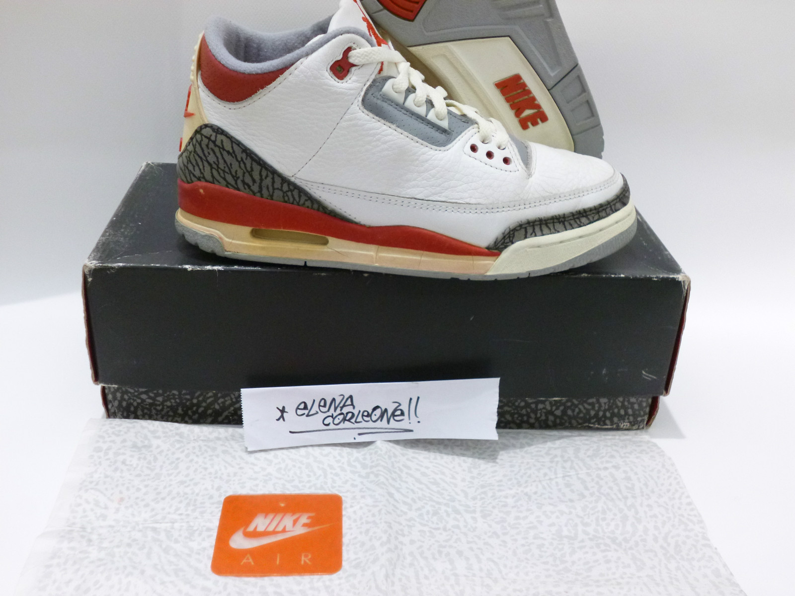 Air Jordan Iii Fire Red Og Pair On Ebay 11