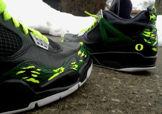 Air Jordan IV “Duck Camo” by DeJesus Customs