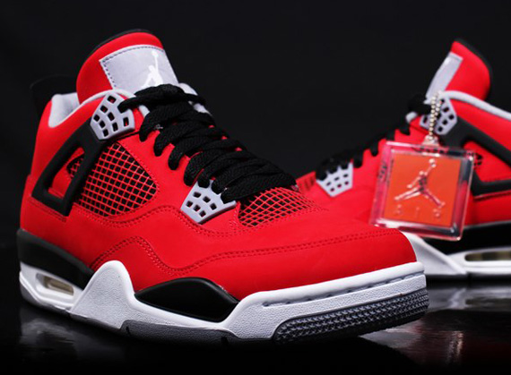 Air Jordan Iv Fire Red Nubuck 1